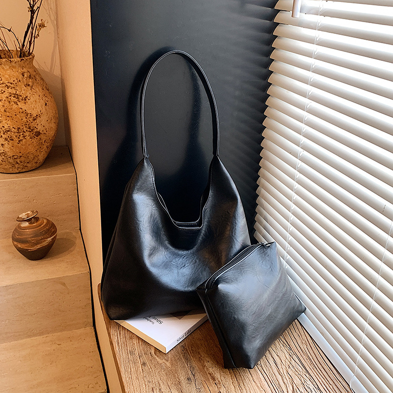 Women'S Tote Bags For Work - Retro Prosta Duża Damska Torba na