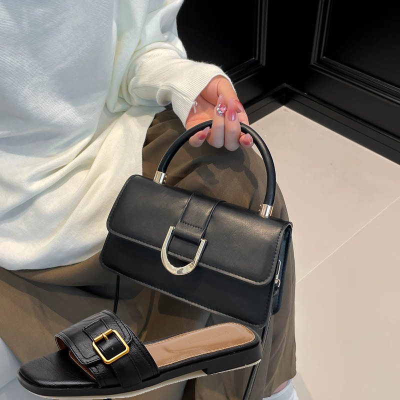 Women'S Retro Bags - Damskie letnie sandały i klapki w