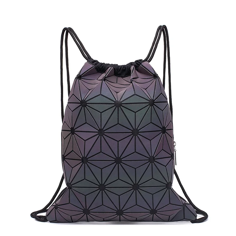 Women Bags Online - Nowe damskie plecaki ze sznurkiem holograficzny