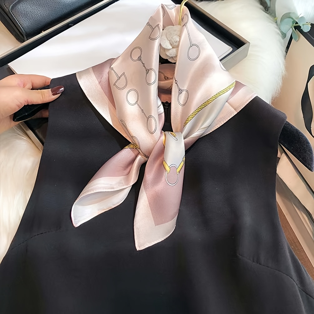 Women Bags Online - Luksusowa apaszka kwadratowa ze 100% czystego