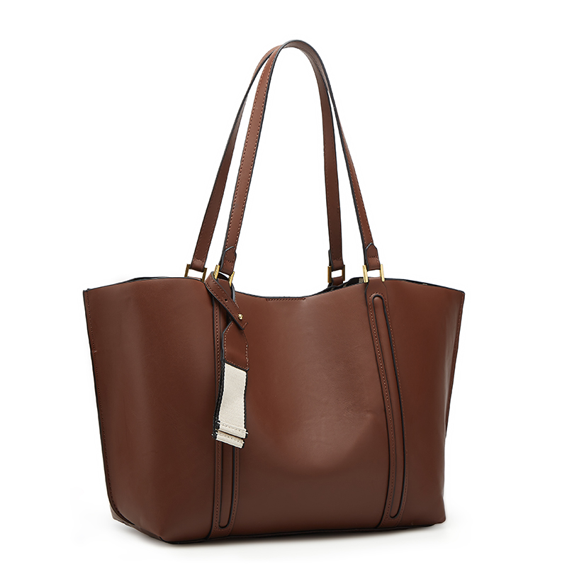Women'S Tote Bags For Work - Minimalistyczna torba na ramię o dużej