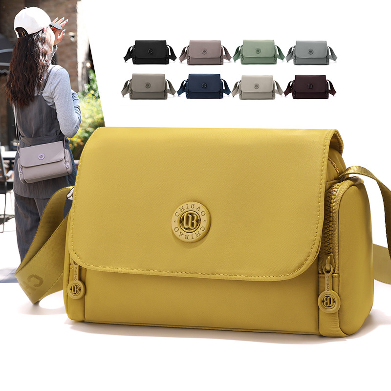 Women Bags Casual - Nowa wodoodporna torba nylonowa, modna kwadratowa