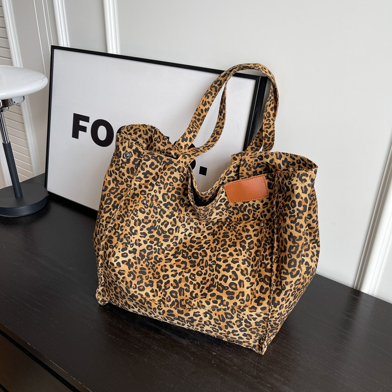 Torba na ramię w panterkę, vin – Women'S Tote Bags For Work recenzja i cena