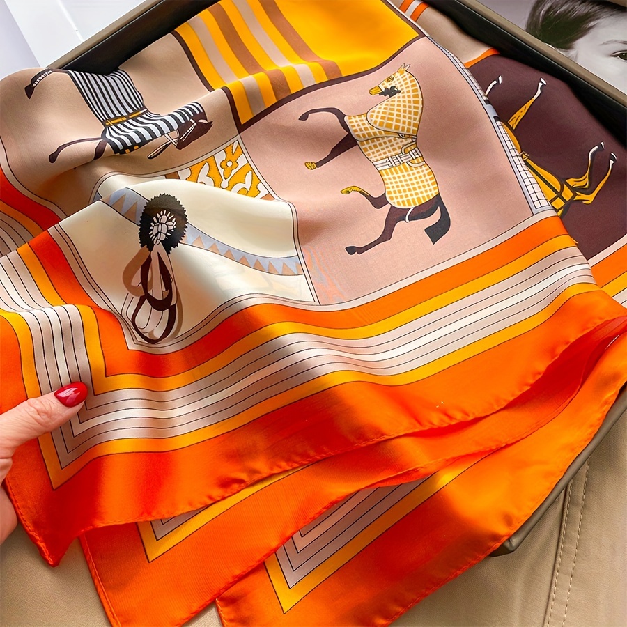 Luksusowy wzór konia jedwabny  – Women Bags For Office recenzja i cena