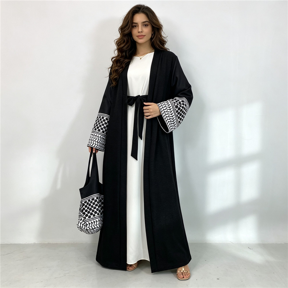Abaya Eid Ramadan z otwartym p – Women Bags For Eid recenzja i cena