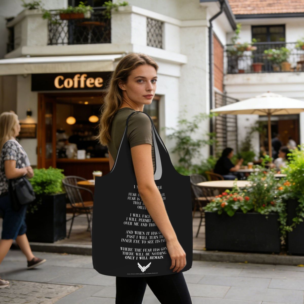 Torba na zakupy z cytatem z fi – Women Bags Dune recenzja i cena
