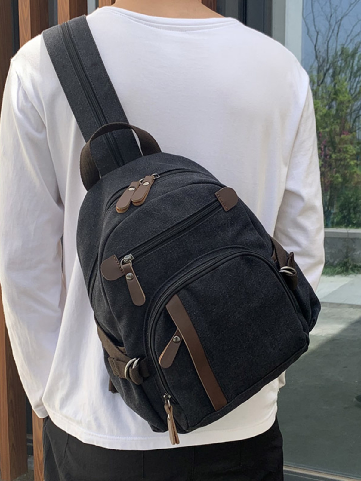 Mały plecak z płótna, idealny  – Women Bags Casual recenzja i cena