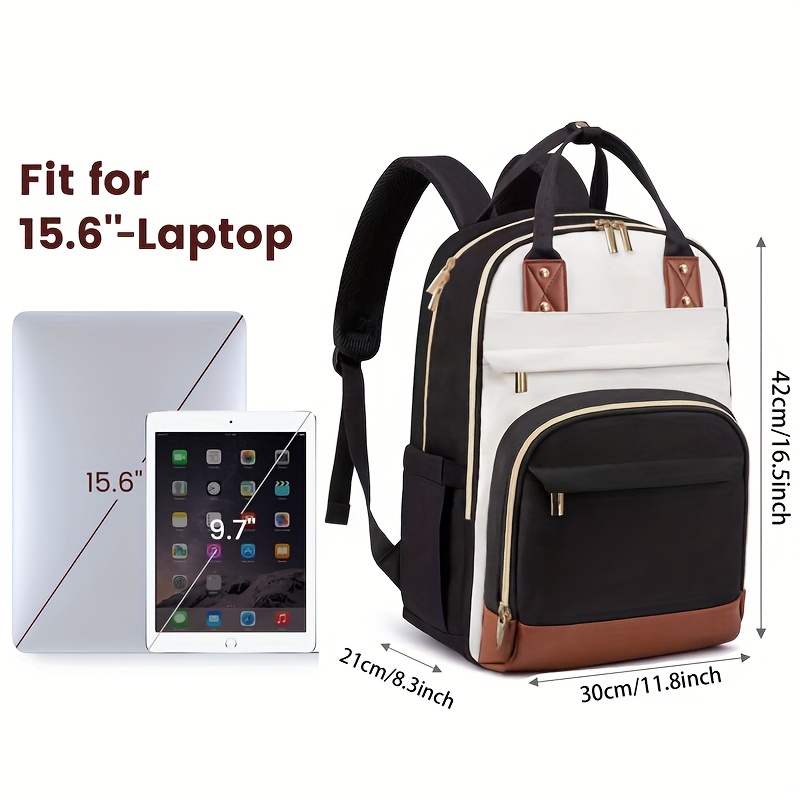 Damski dwukolorowy plecak na l – Women Bags Casual recenzja i cena