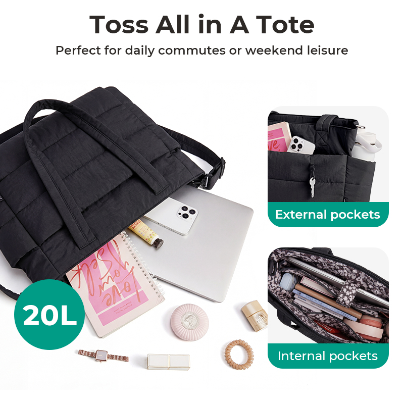 BAGSMART – damska torba o duże – Women'S Tote Bags For Work recenzja i cena