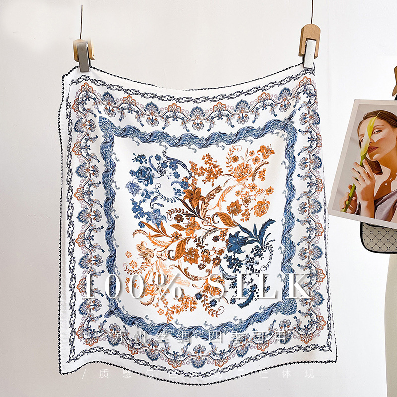 Luksusowy kwadratowy szalik ze – Women Bags Online recenzja i cena