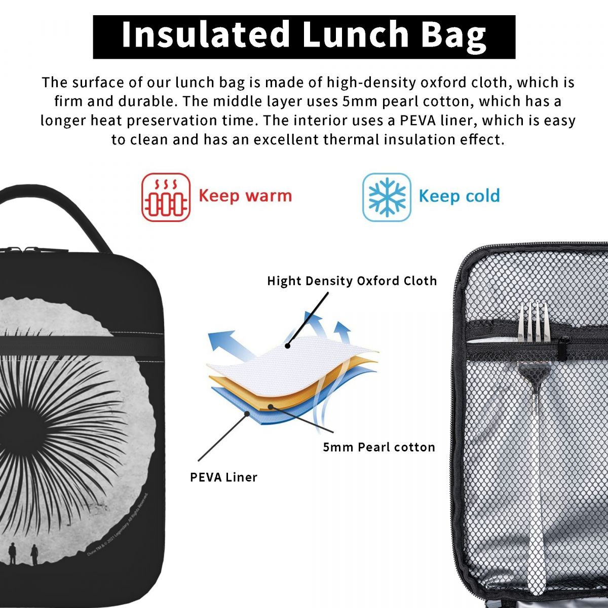 Termiczna torba na lunch z mot – Women Bags Dune recenzja i cena