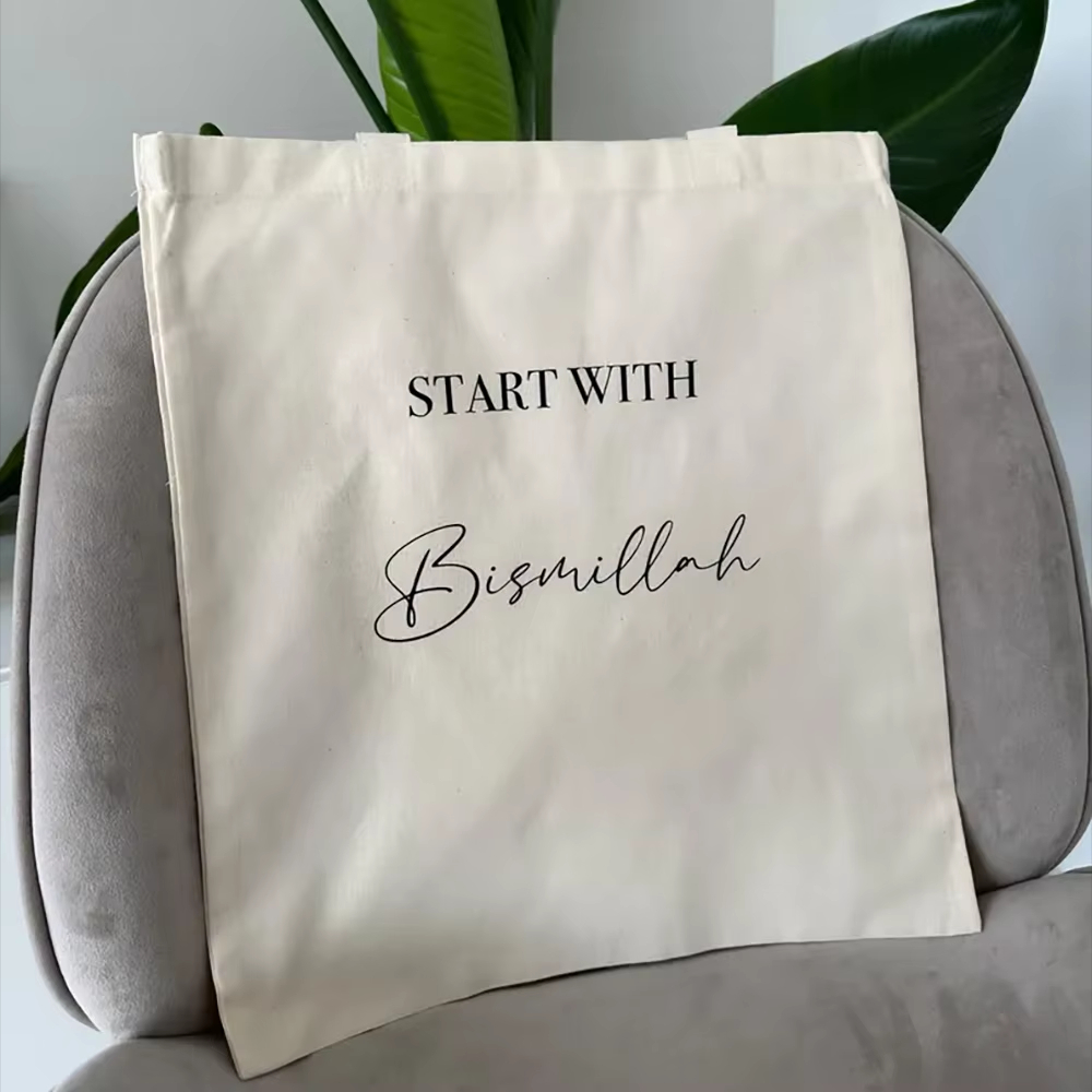 Torba na zakupy z napisem Bism – Women Bags For Eid recenzja i cena