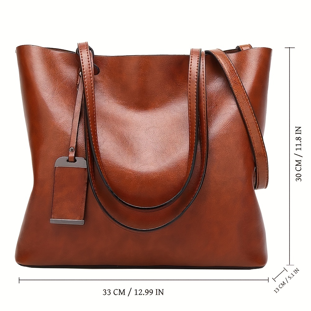 Modna klasyczna Retro skórzana – Women'S Tote Bags For Work recenzja i cena